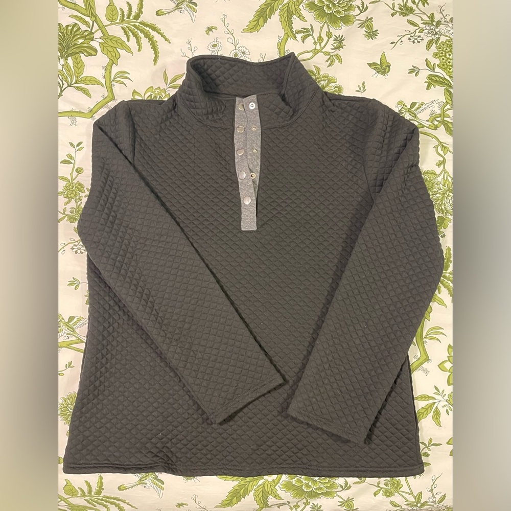 Quilted Pullover